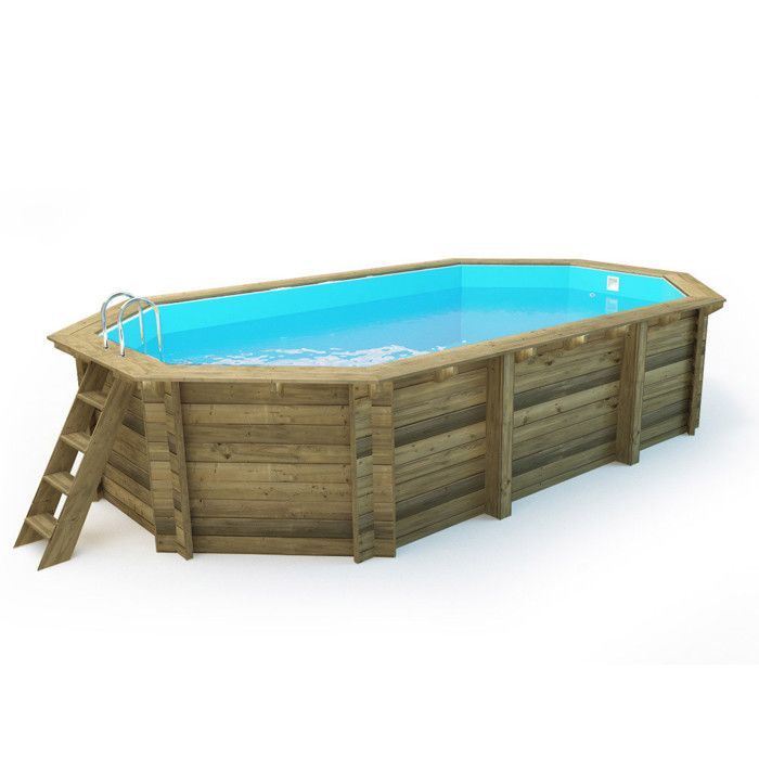 Piscina de madera 