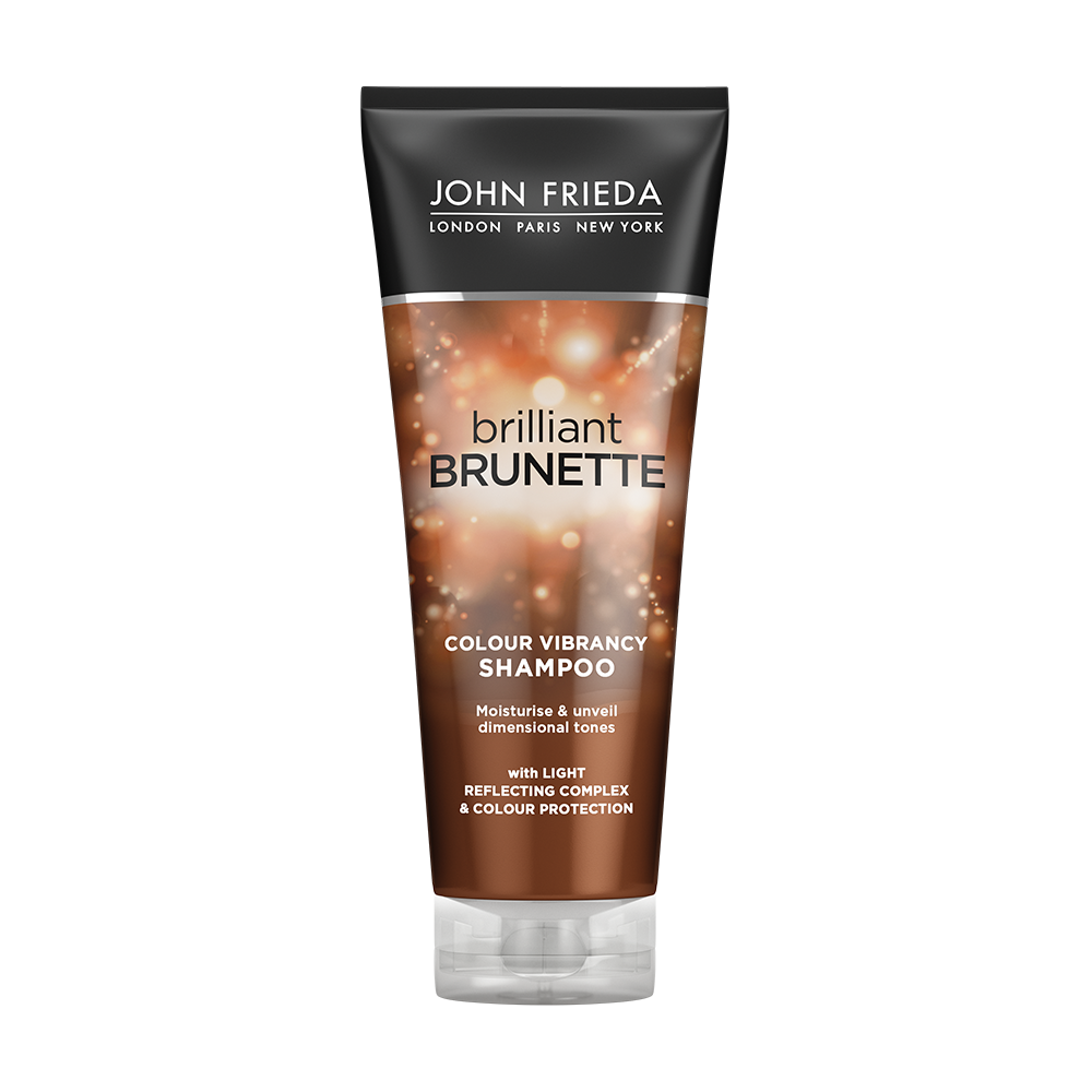 Brilliant Brunette színvédő sampon 250 ml - John Frieda