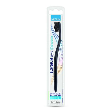 Elgydium Återvunnen Style Brush Medium 1 enhet 1 enhet
