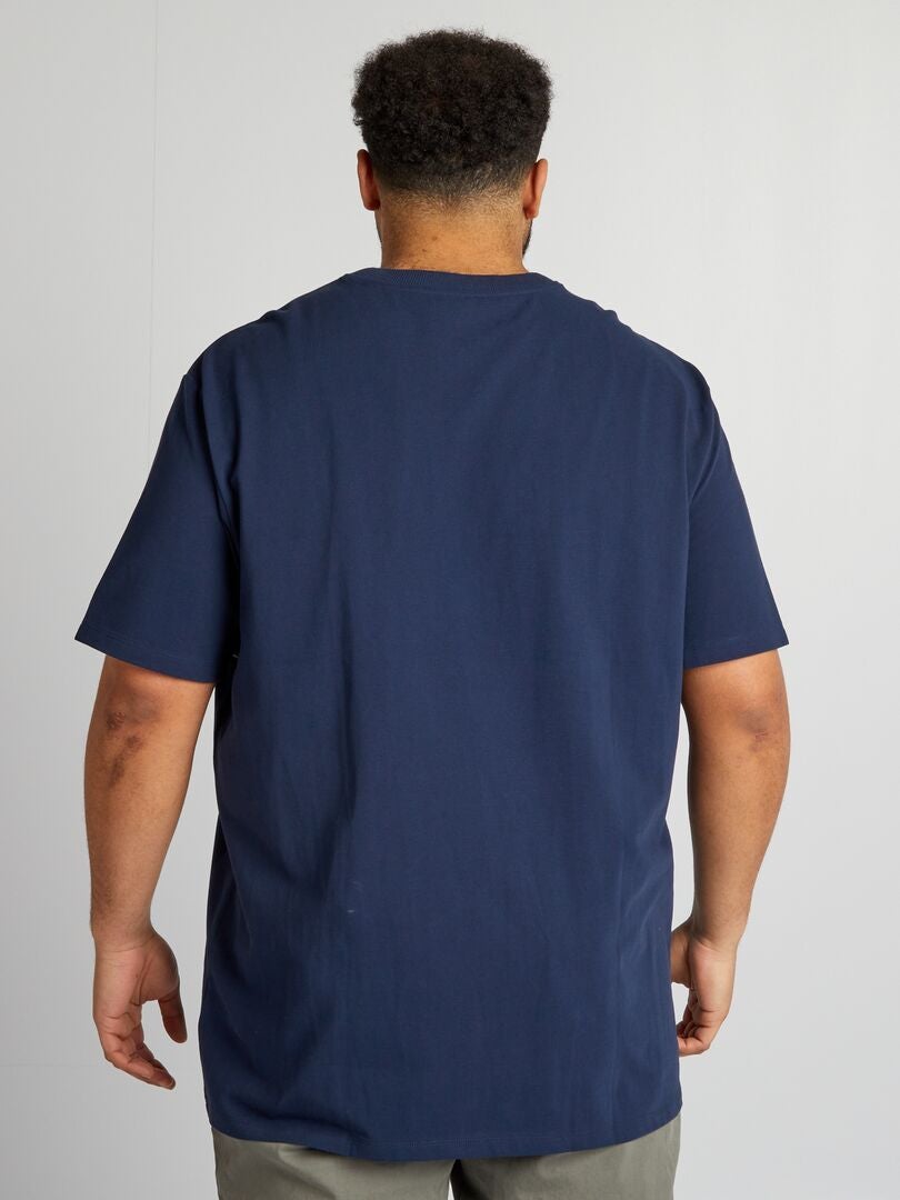 Camiseta de algodão piqué - verde