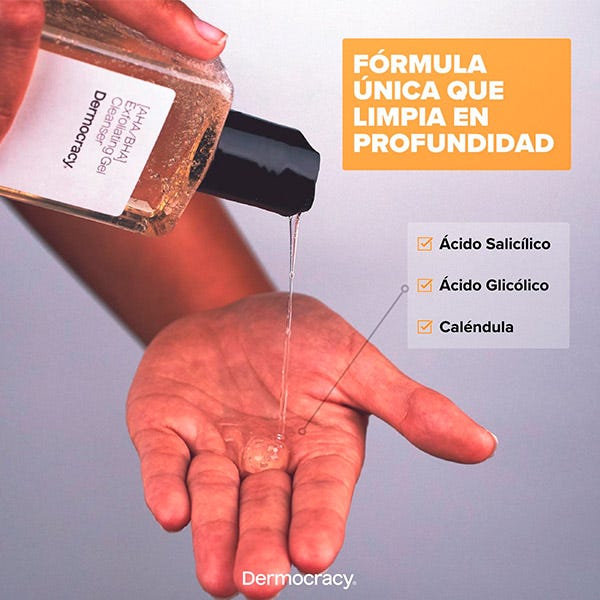 Aha/Bha hámlasztó tisztító gél | 30ml