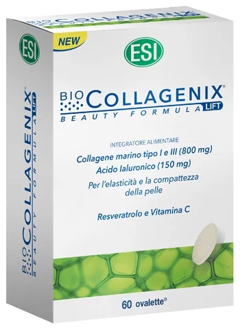 ESI Biocollagenix 60 Ovalettes toidulisand naha tervise ja elastsuse heaks