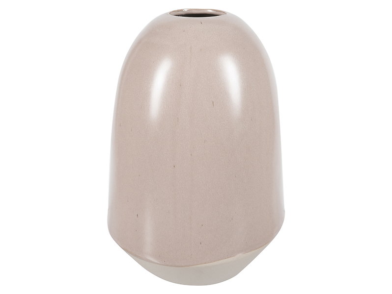 Wazon ceramiczny 20 cm beżowy