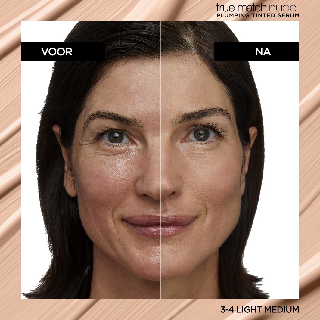 „L'Oréal Paris Hyaluronsäure-Serum True Match Nude“ putlinantis tonuotas serumas – 30 ml