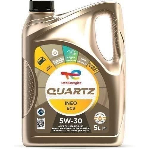 TOTALENERGIES PETROL & DIESEL ENGINE OIL 5L QUARTZ INEO ECS 5W30