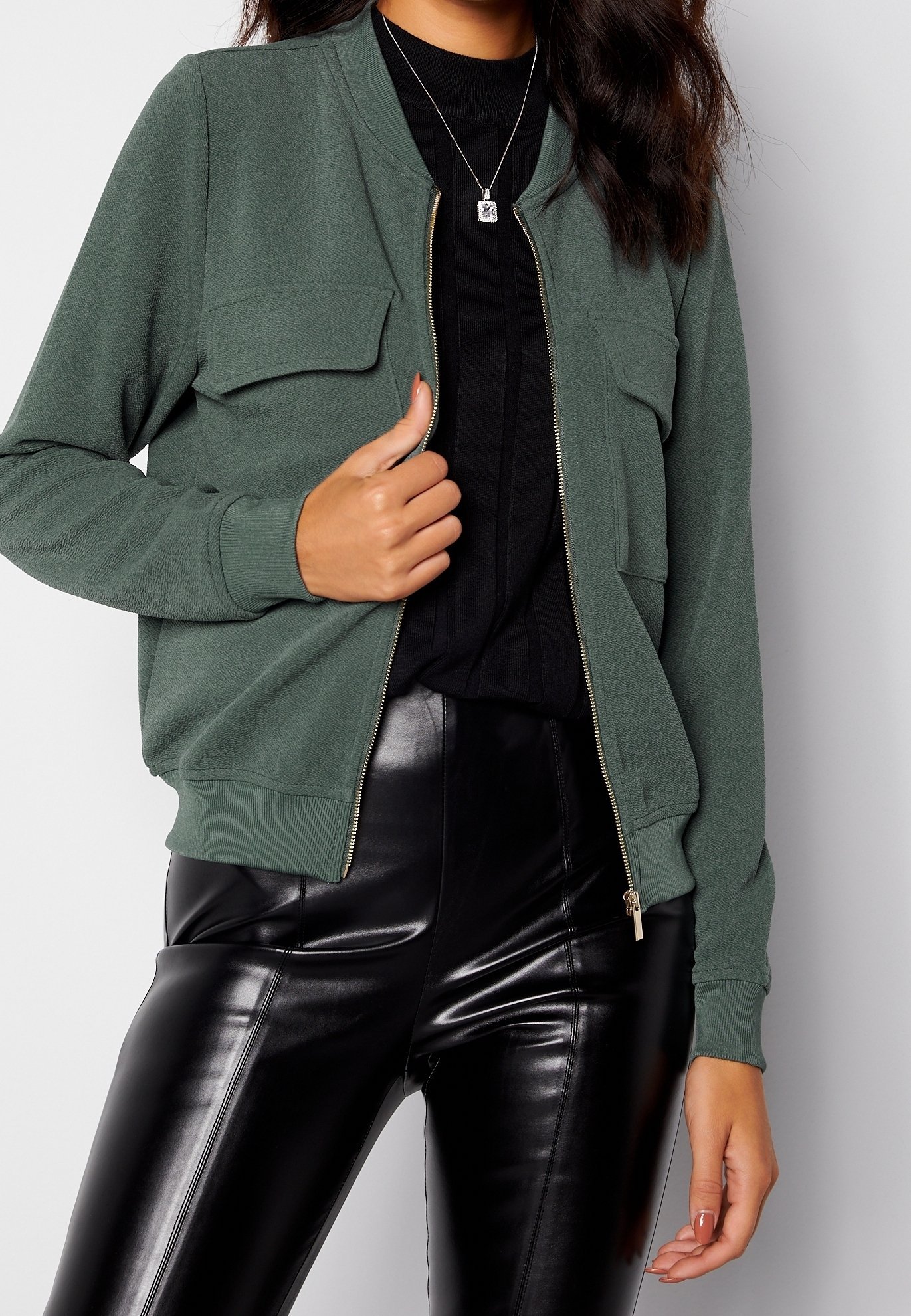 Bubbleroom Bomberjack - groen