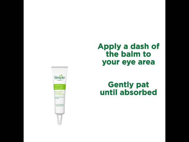 Simple Kind to Skin zklidňující oční balzám 15ml