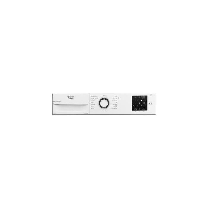 Secadora de ropa Beko de 60 cm y 8 kg con bomba de calor, color blanco - D3H18301W