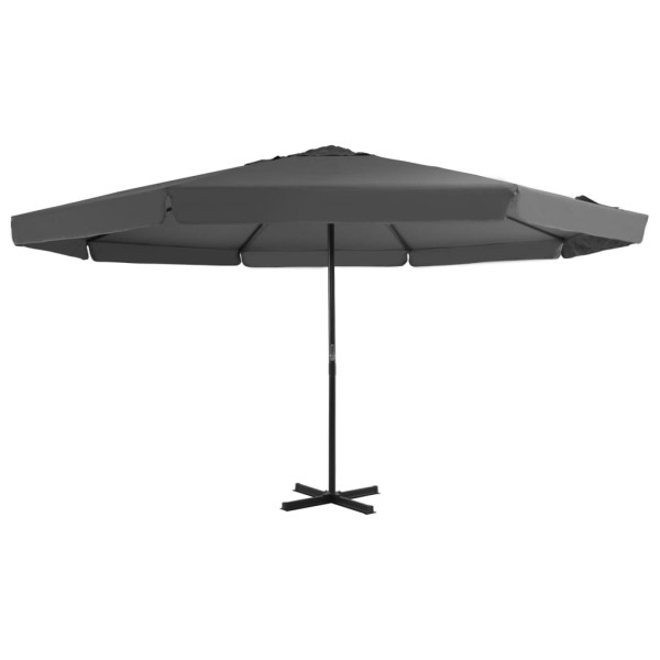 Parasol ogrodowy Antracyt 500 cm vidaXL