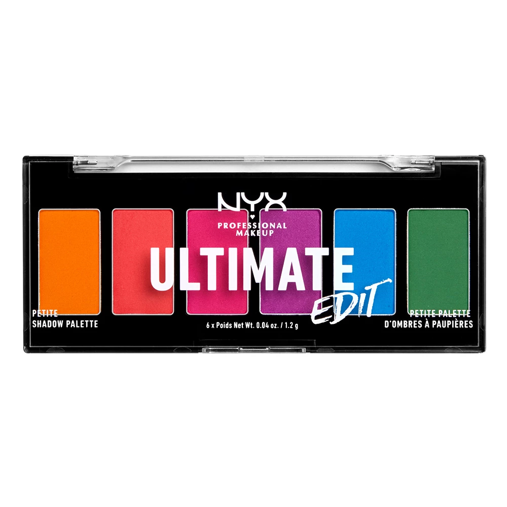 Ultimate Edit Petite Shadow Palette Brights - NYX Professional Makeup