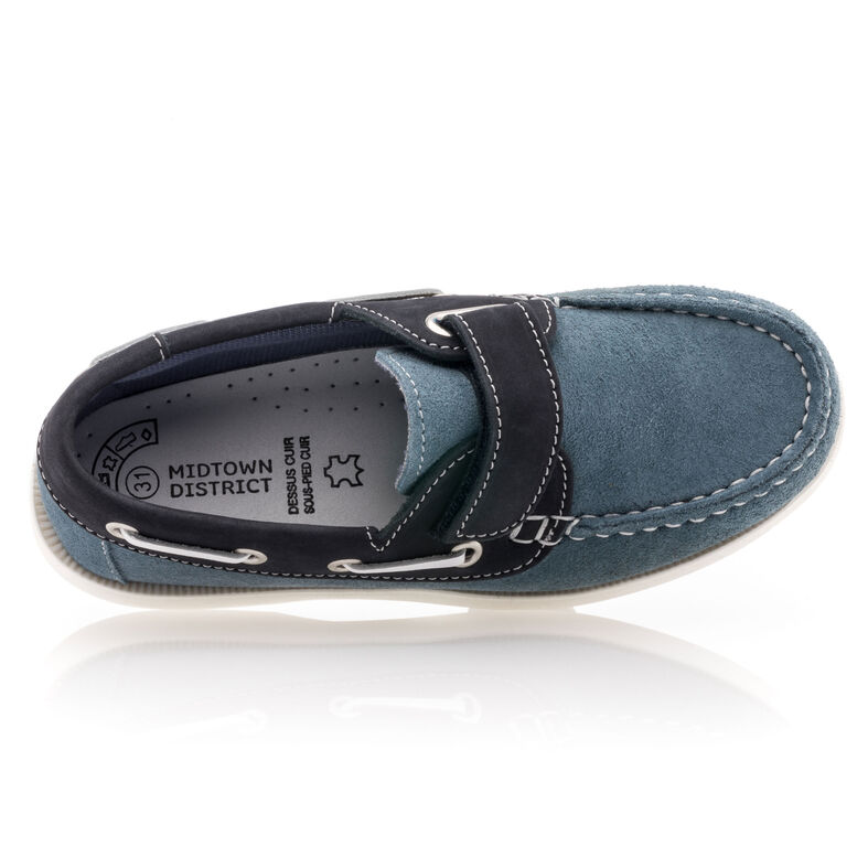 Mocassins / chaussures bateau Garcon Bleu