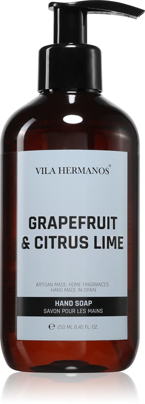 Pěnivé mýdlo na ruce Vila Hermanos Apothecary s grapefruitem a citrusovou limetkou