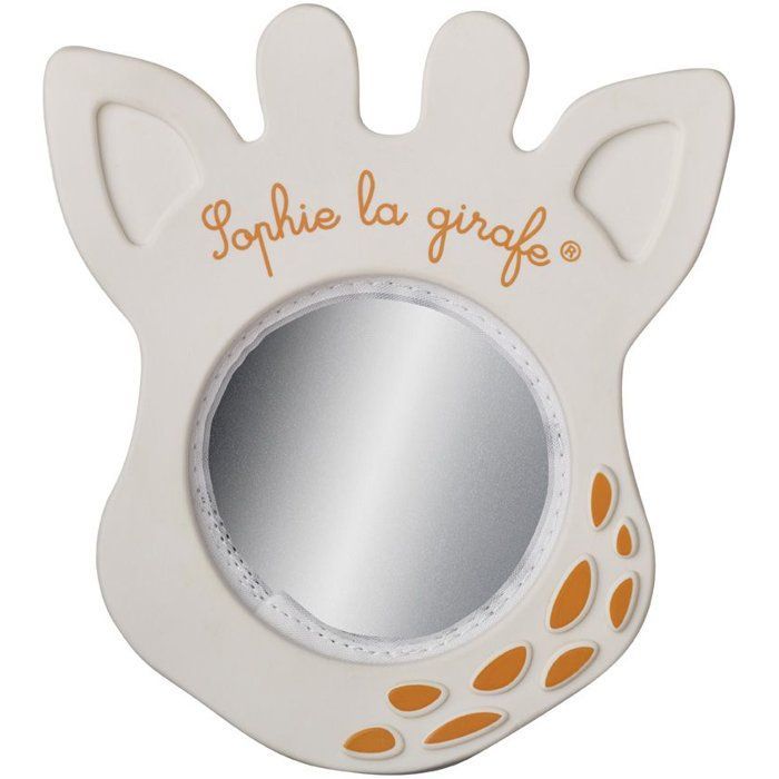 Jouet d’éveil - SOPHIE LA GIRAFE - Miroir Magique - 4 lentilles - Caoutchouc naturel