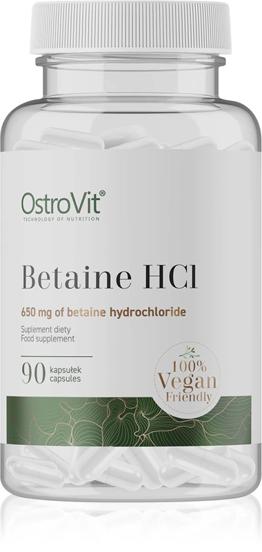 OstroVit betaīna HCl uztura bagātinātājs gremošanai
