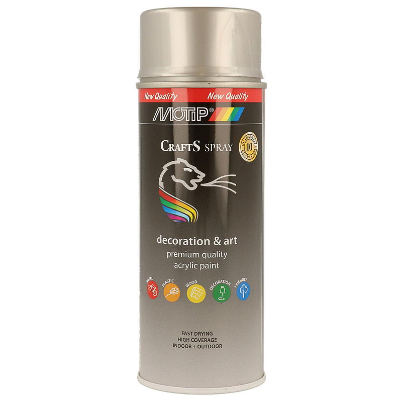 Peinture en aérosol 400 ml argent RAL9006 hg Loisirs créatifs