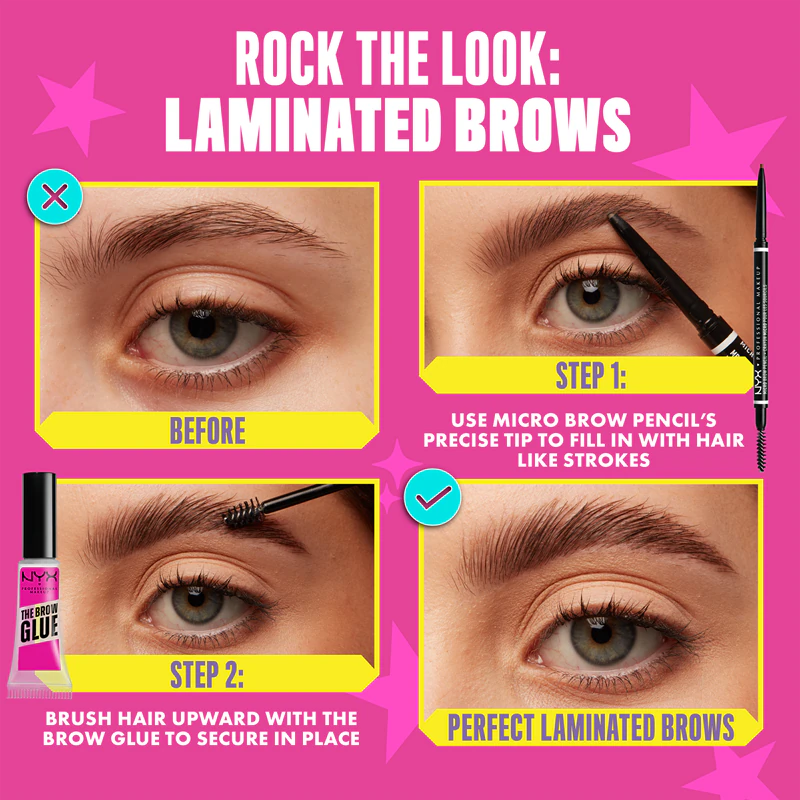 Tužka na obočí NYX Professional Makeup Micro