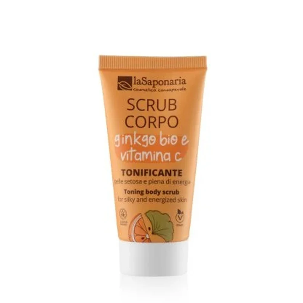 Corpo Scrub Corpo Tonificante - GINGKO BIO E VITAMINA C - Esfoliante