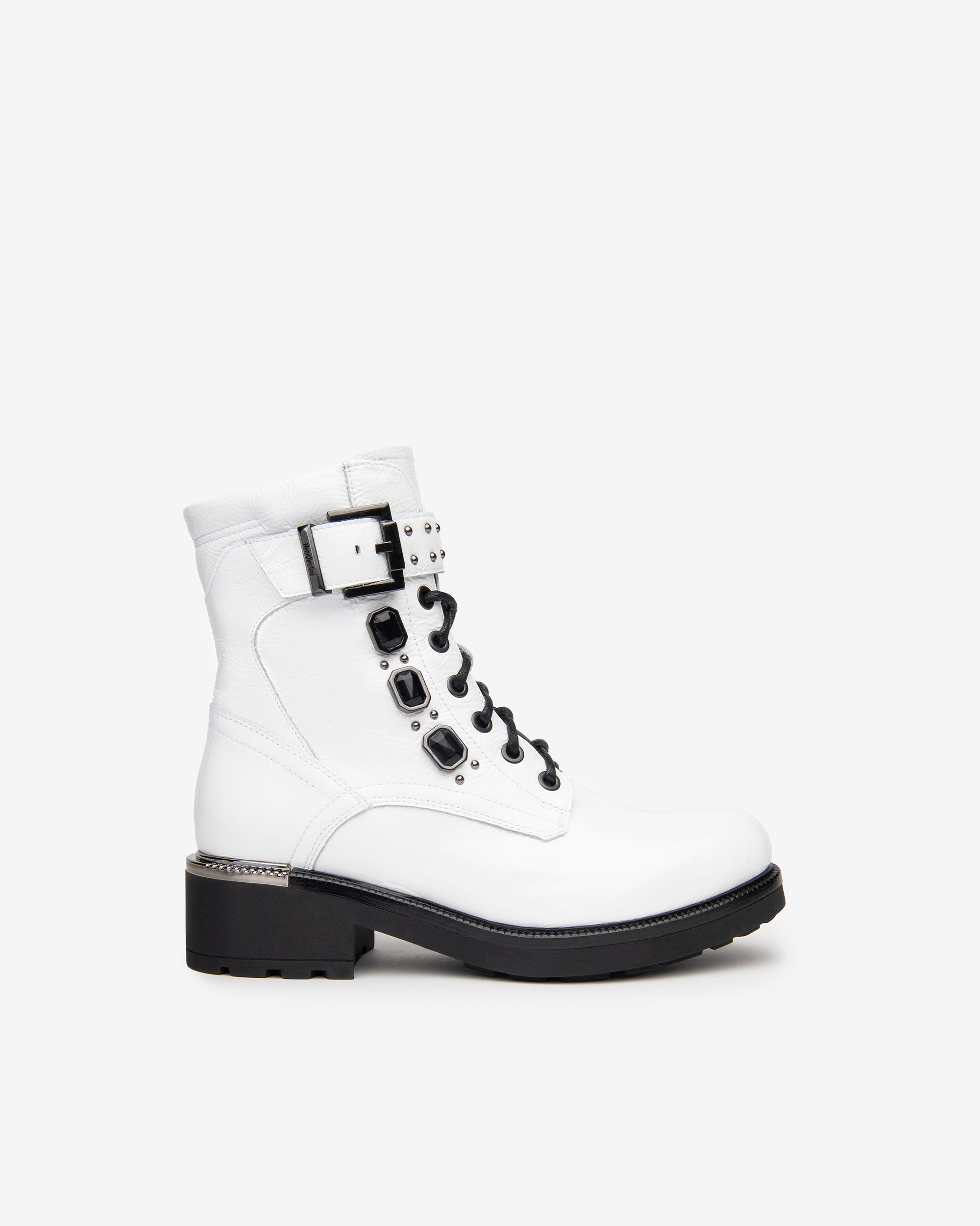  Damen-Amphibians aus Lackleder