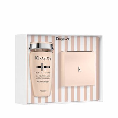 Kérastase Curl Manifesto Pack, darilni set za kopel z mehko hidratacijo, za utrjene lase, 1 kos