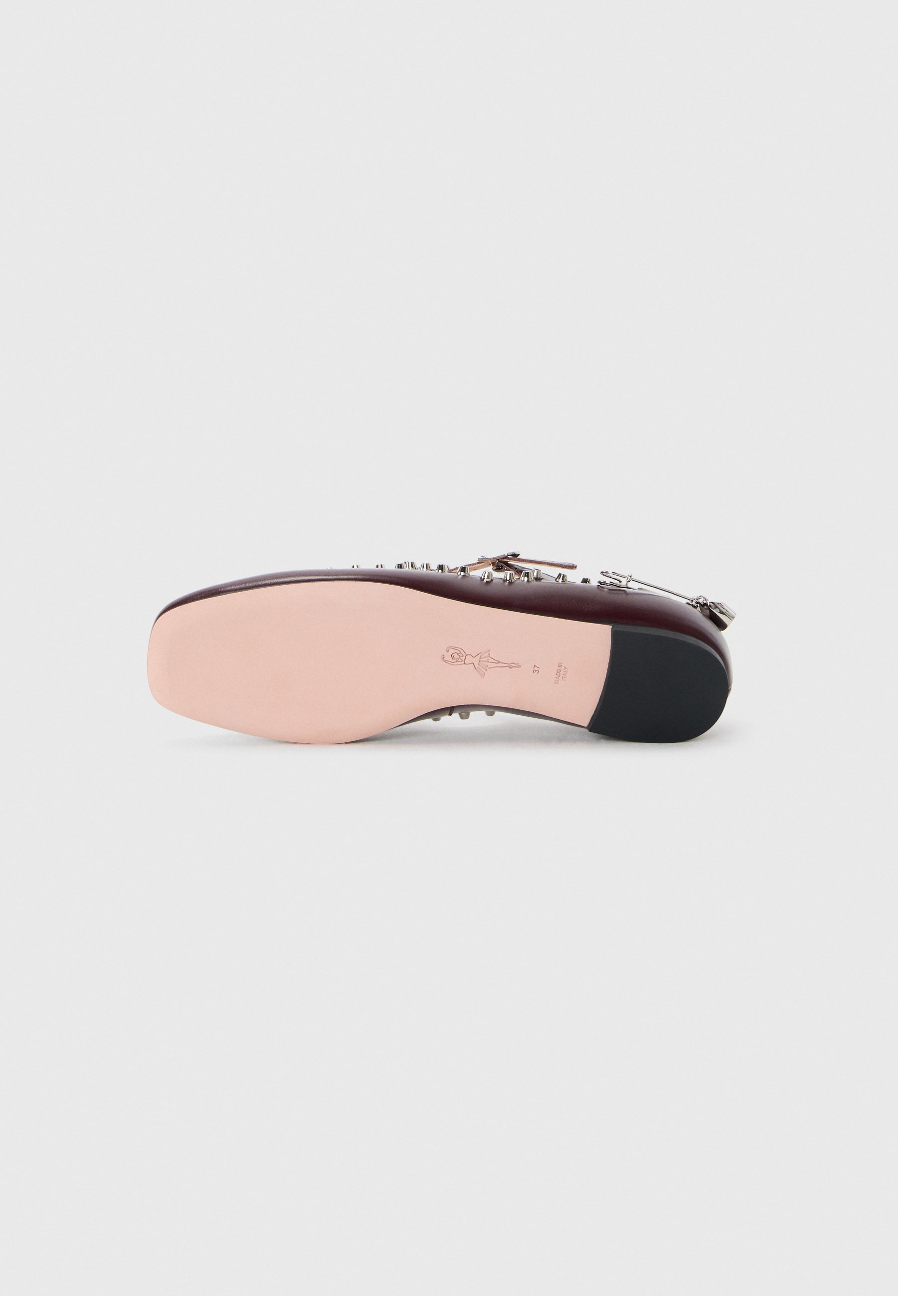 Bally BELISKA - Ballerine con cinturino alla caviglia - bordeaux