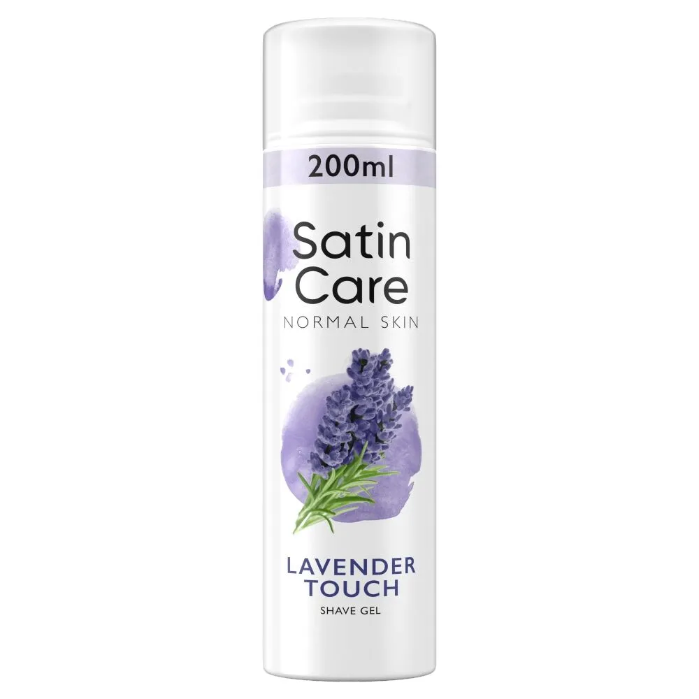 Gillette Satin Care Żel do Golenia Lavender Touch