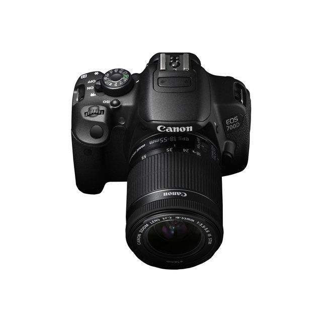 Digital Camera - CANON - 700D - 18 MP - 18-55mm Lens - SLR Kit