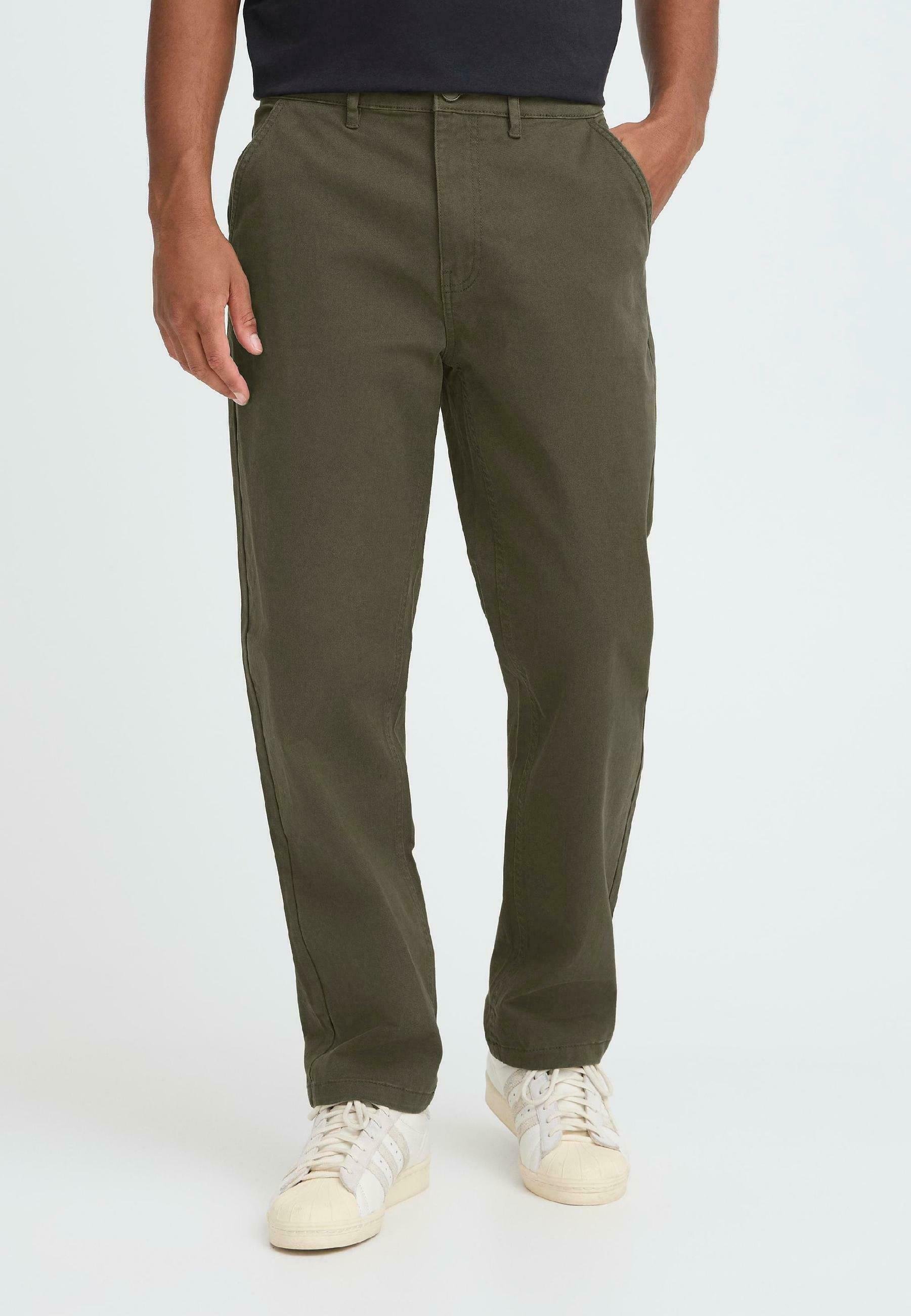 Blend BHNATAN WIDE LEG - Chinos - forest night