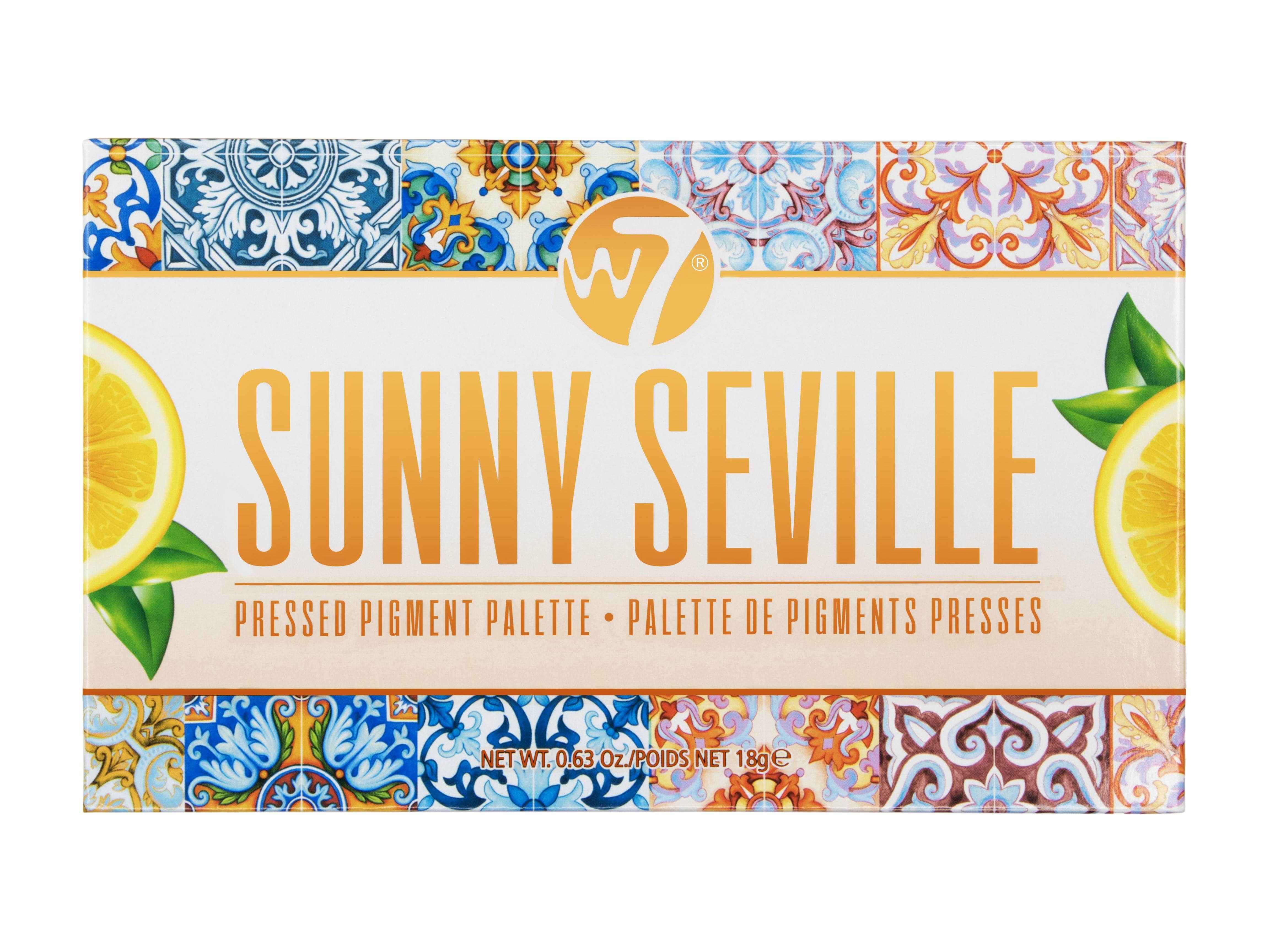 Палета пресованих пигмената Sunny Seville Палете сенки за очи и шминке
