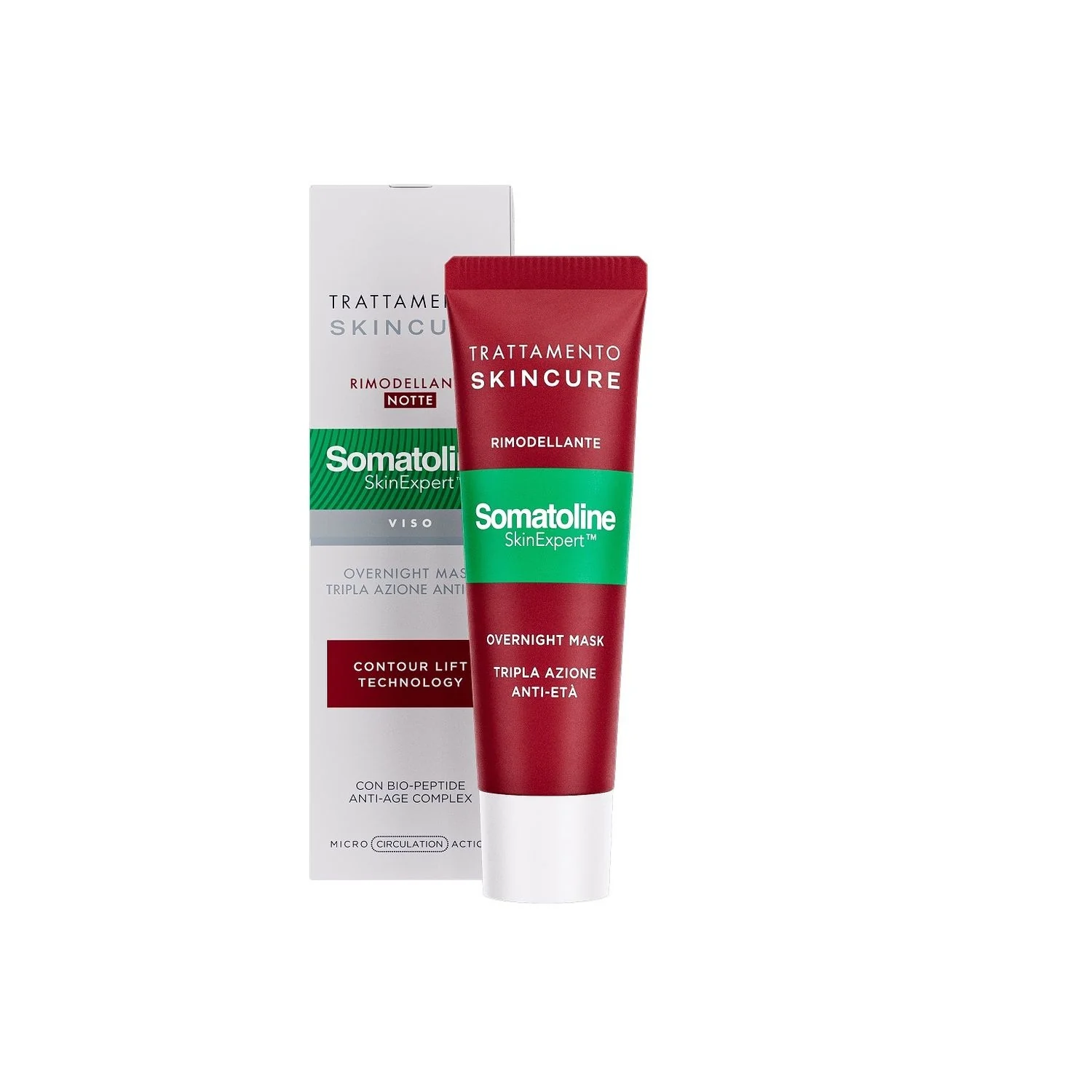 Skincure Overnight Mask Rimodellante - Maschera Anti-età viso, Maschera Lifting, Tratt.notte lifting viso , Tratt.globale viso notte
