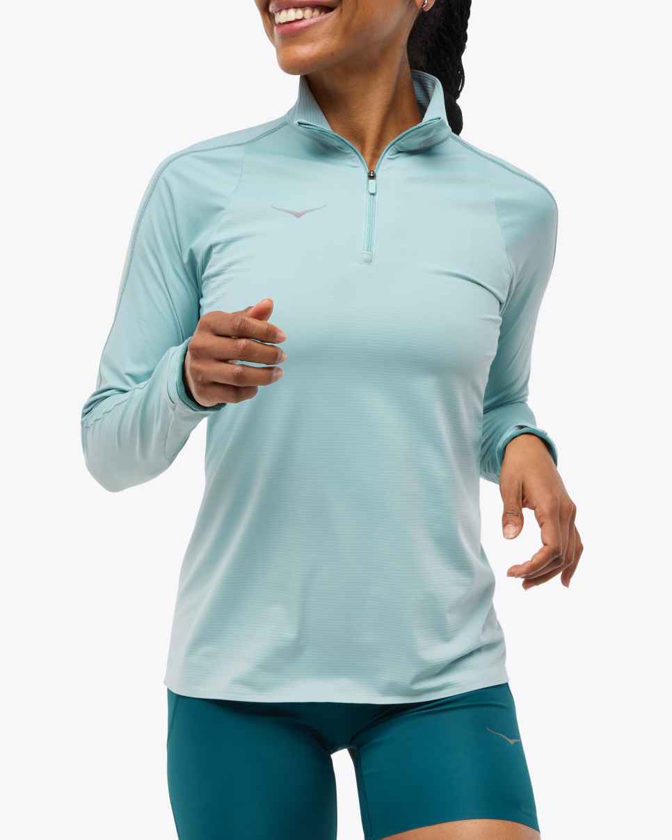 HOKA GlideTech Quarter Zip Druzy