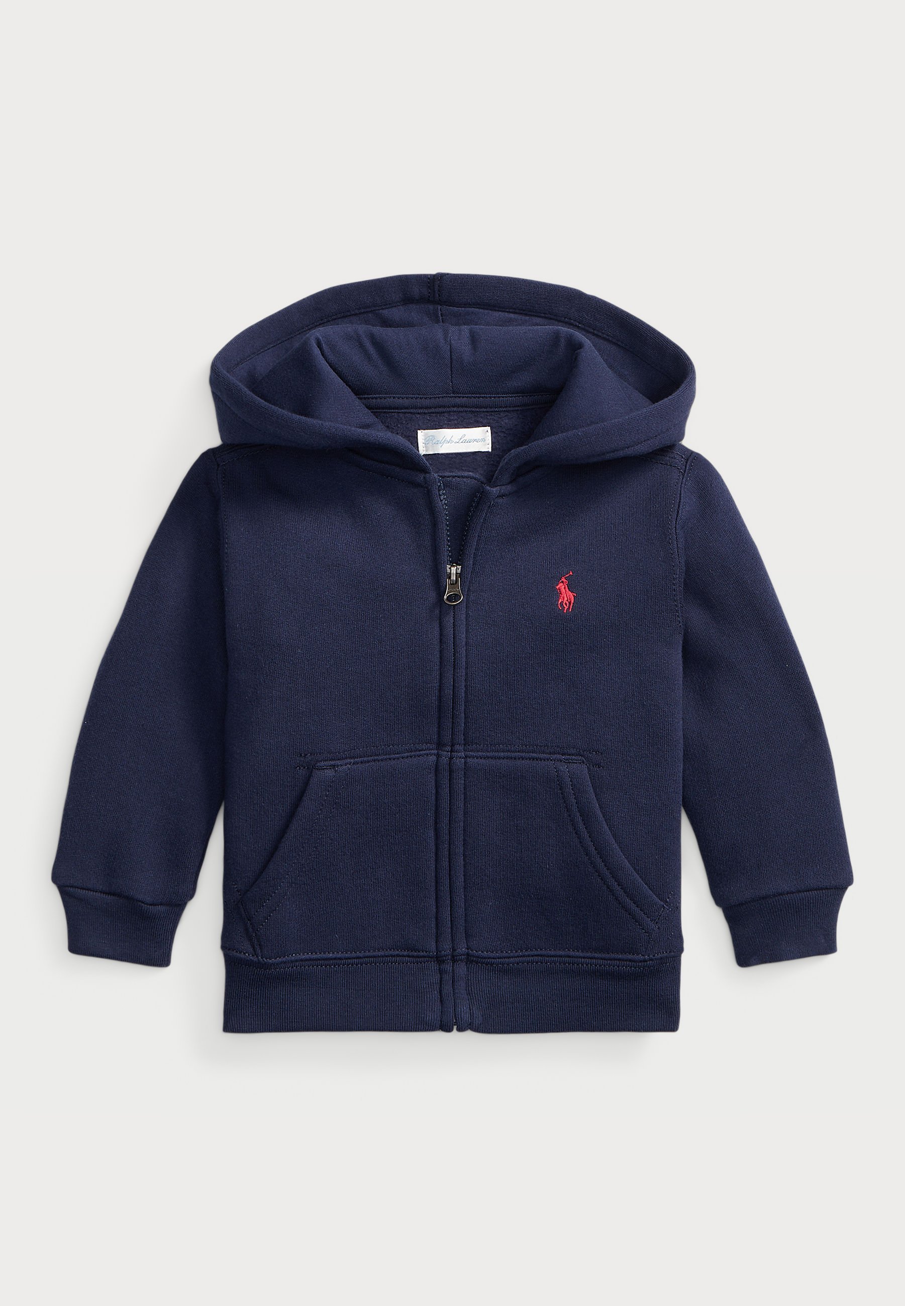 Polo Ralph Lauren Fleece-Hoodie mit durchgehendem Reißverschluss – Sweatshirt mit Reißverschluss – Cruise Navy