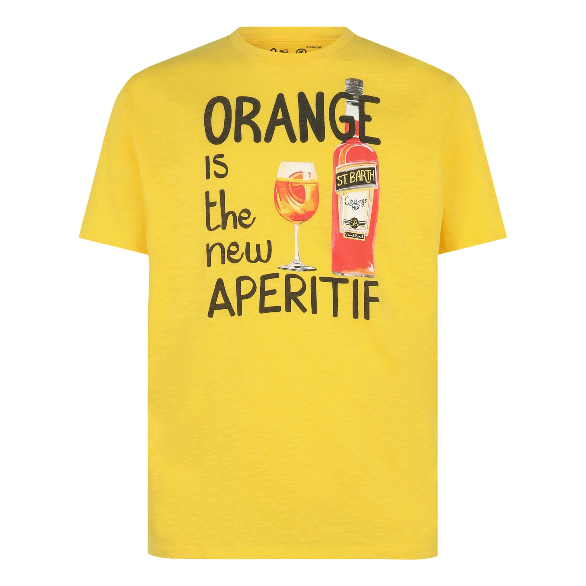 Camiseta de hombre con estampado de aperitivo