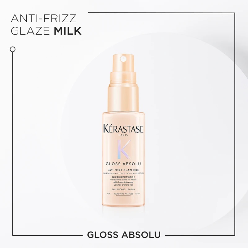 Kérastase Gloss Absolu dovanų rinkinys plaukams, suteikiantiems blizgesio ir minkštumo
