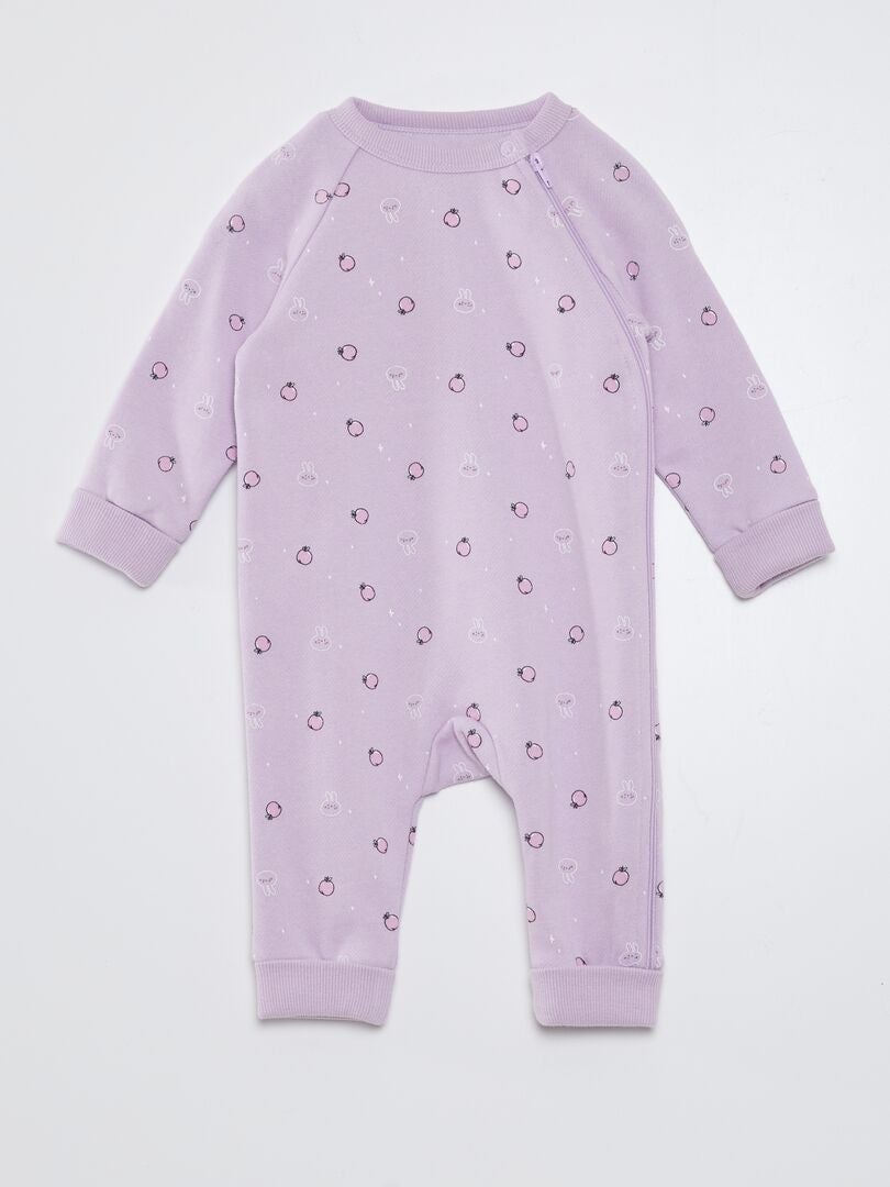 Mono con estampado animal - MORADO