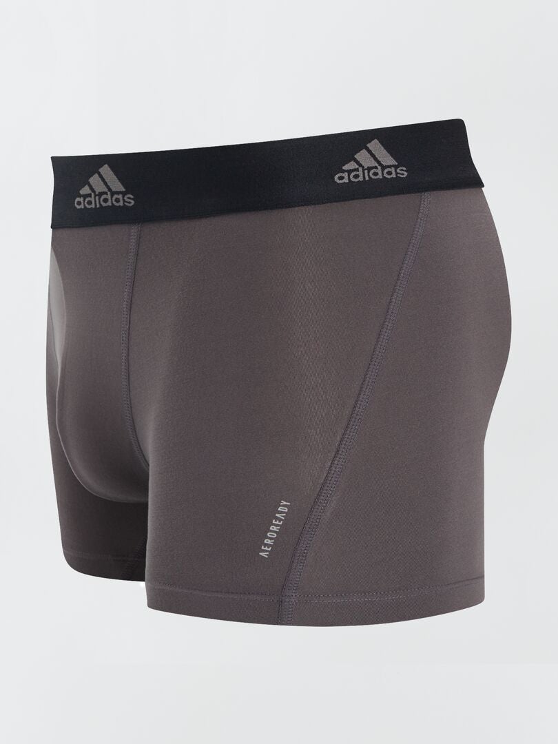 Conjunto de 3 calzoncillos bóxer 'adidas' - NEGRO