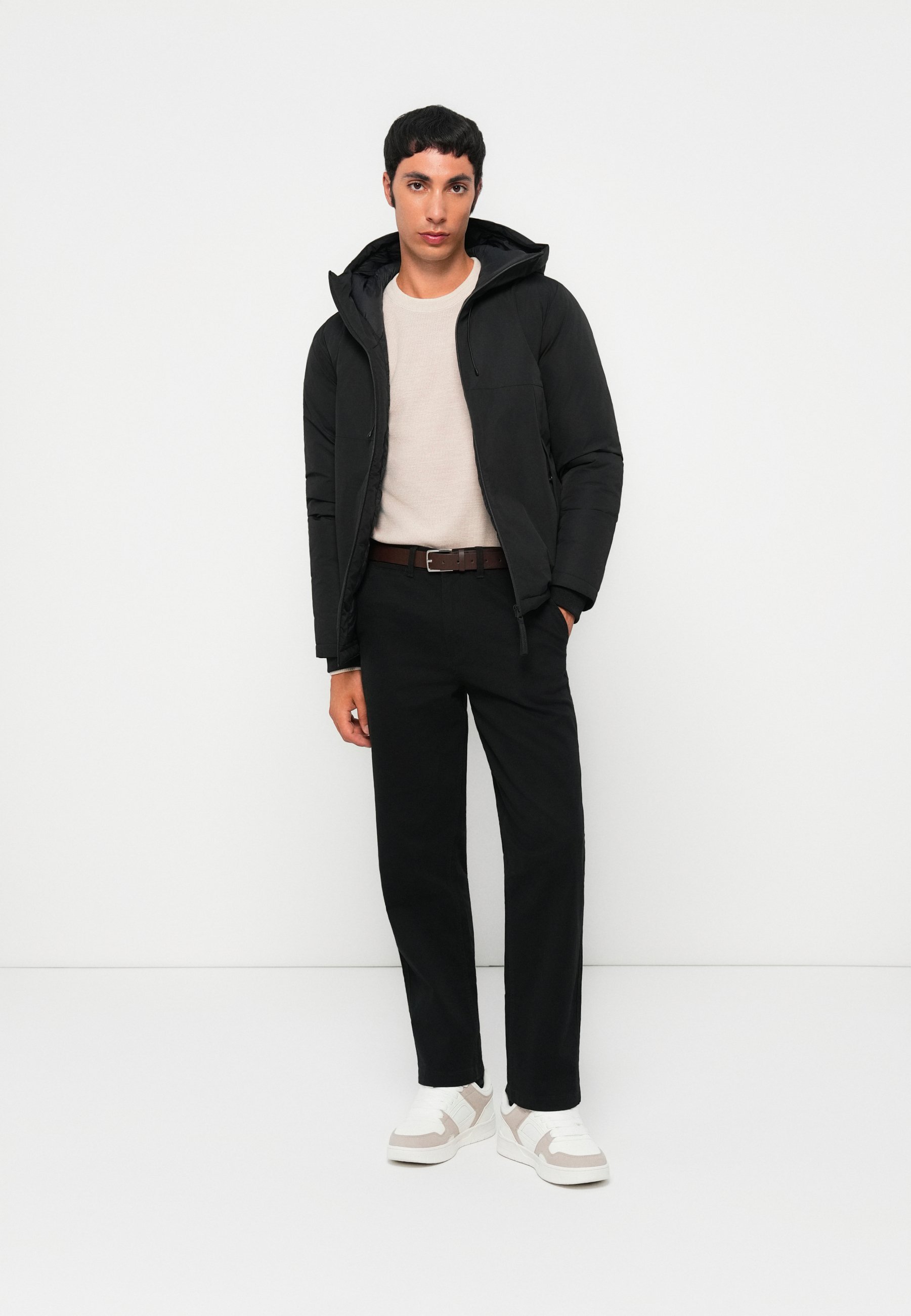 Jack & Jones JCOUNION - Nepremokavá bunda - čierna