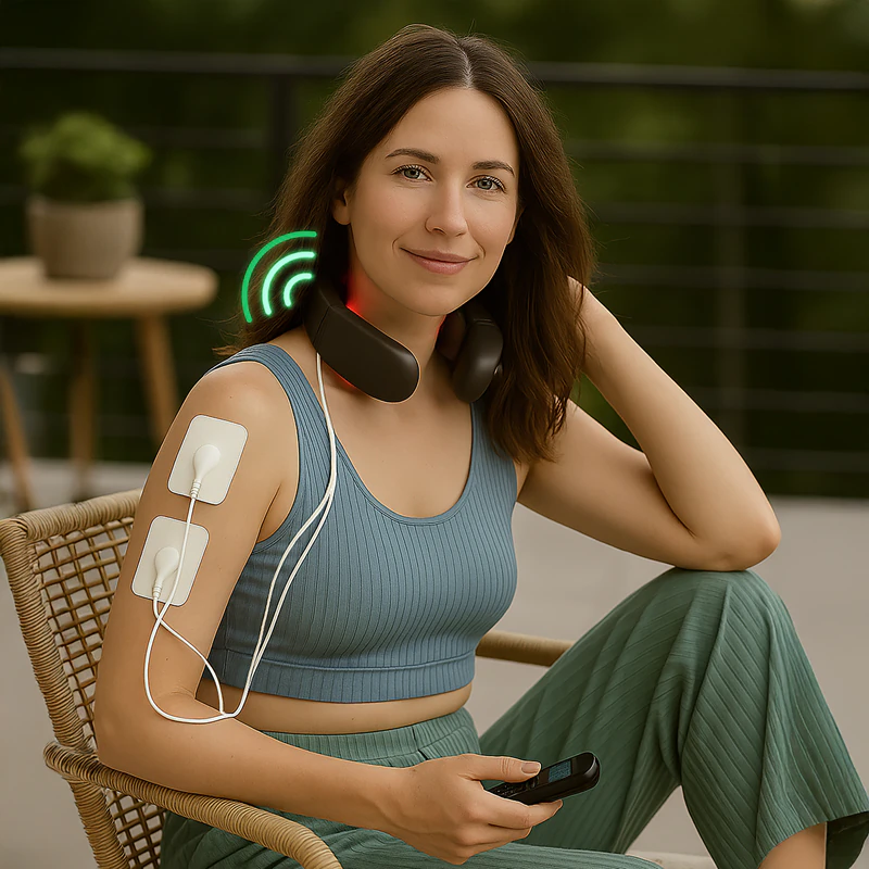 Dispositivo médico Medivon Smart EMS 2 em 1, eletroestimulador muscular.