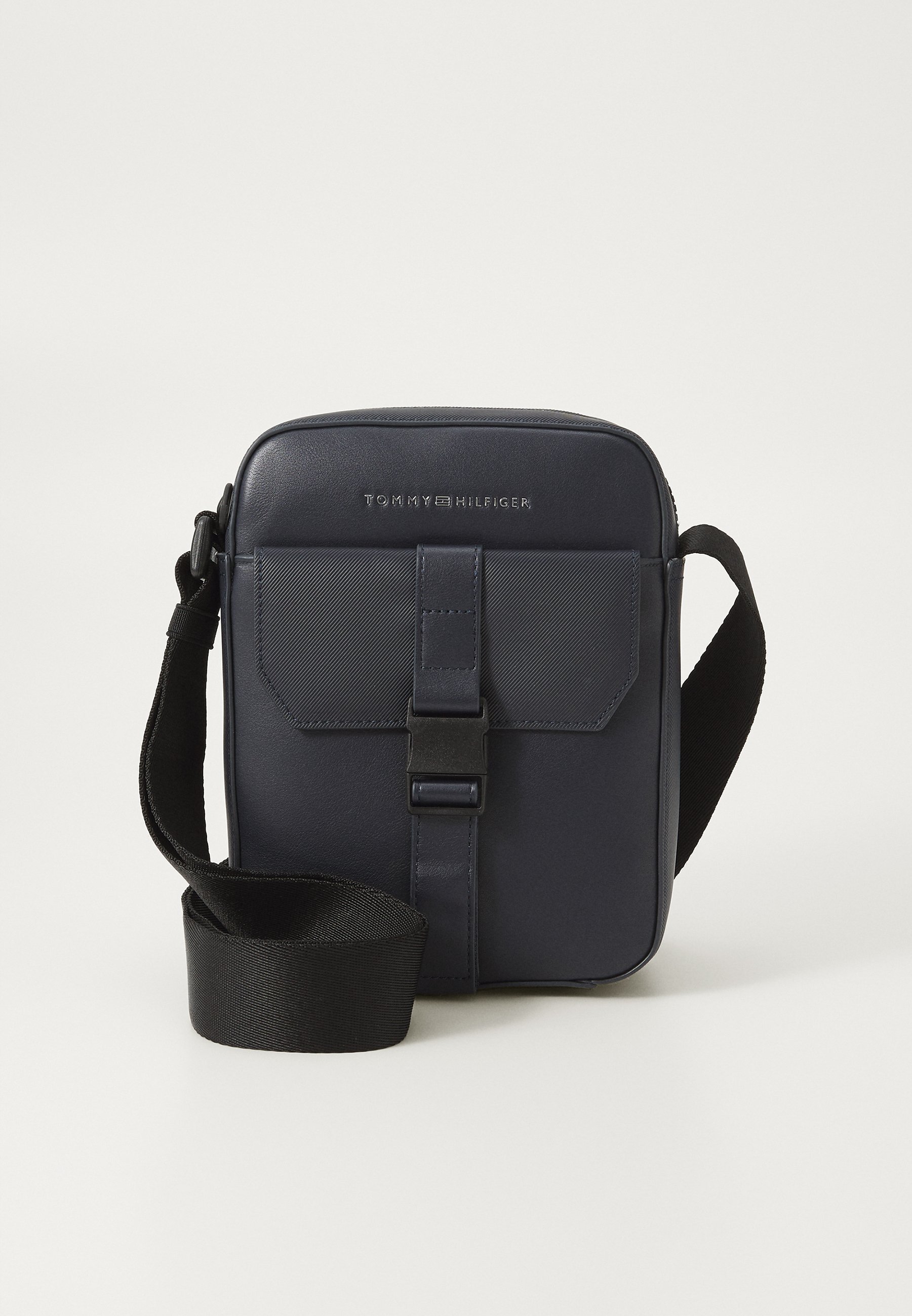 Tommy Hilfiger FOUNDATION MINI REPORTER - Crossbodytas - Space Blue