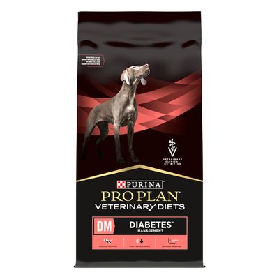 Dietas veterinarias Purina Pro Plan para el manejo de la diabetes mellitus canina