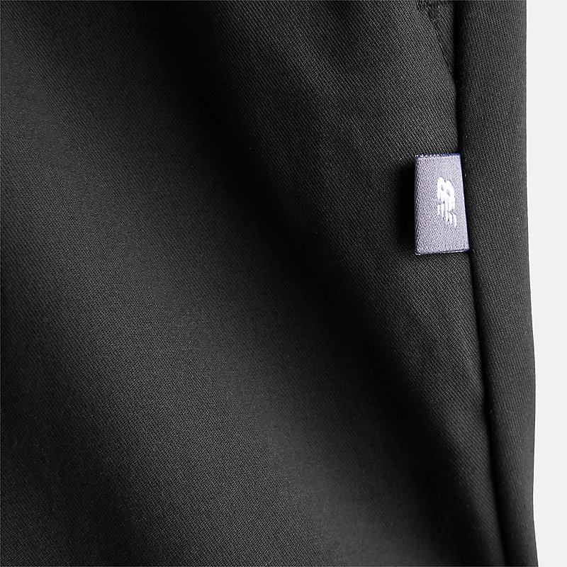 Pantalon droit en sergé pour homme, taille 28 pouces – NOIR