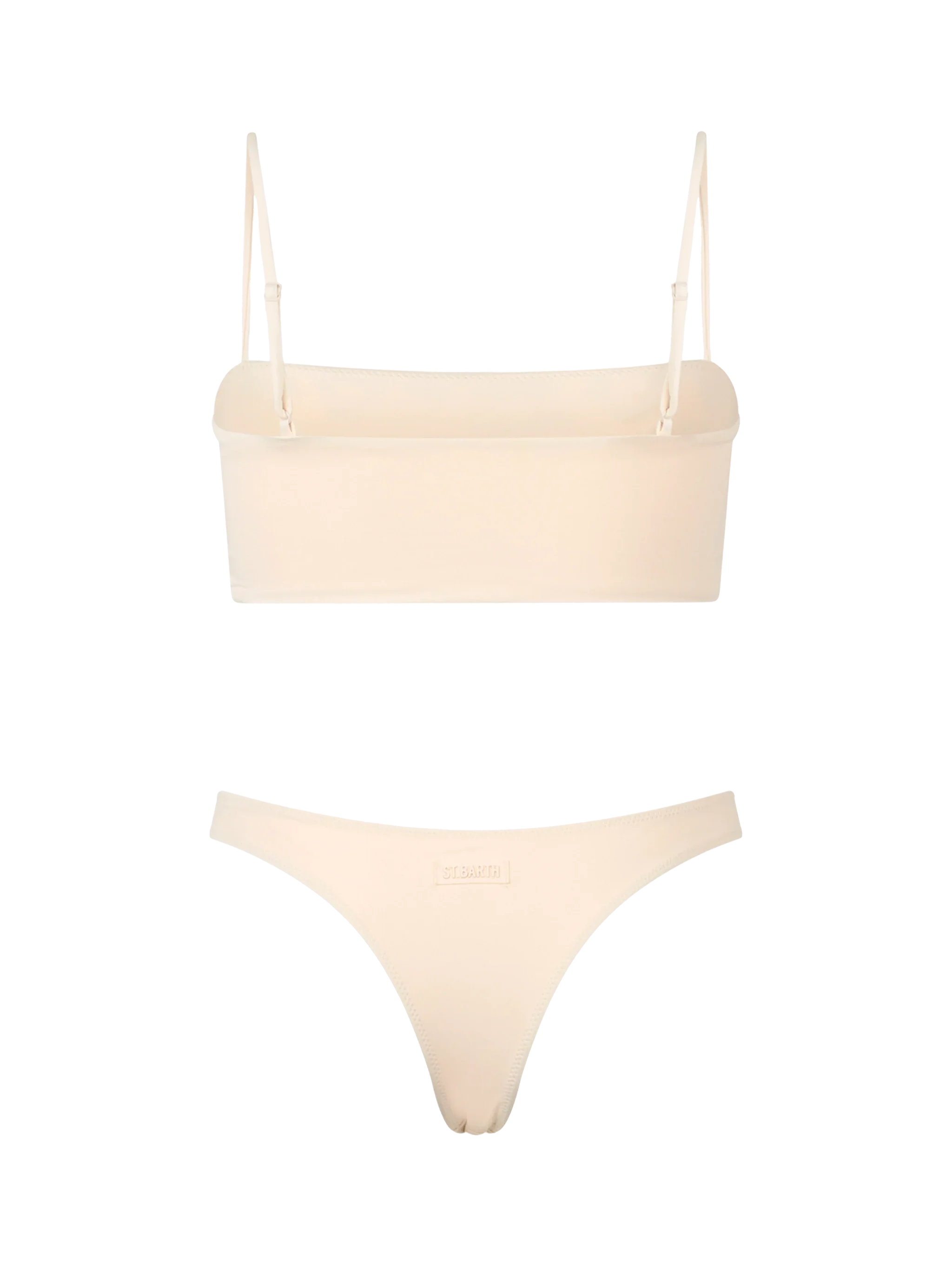 Bikini da donna a fascia animalier Athena Naomi con strass