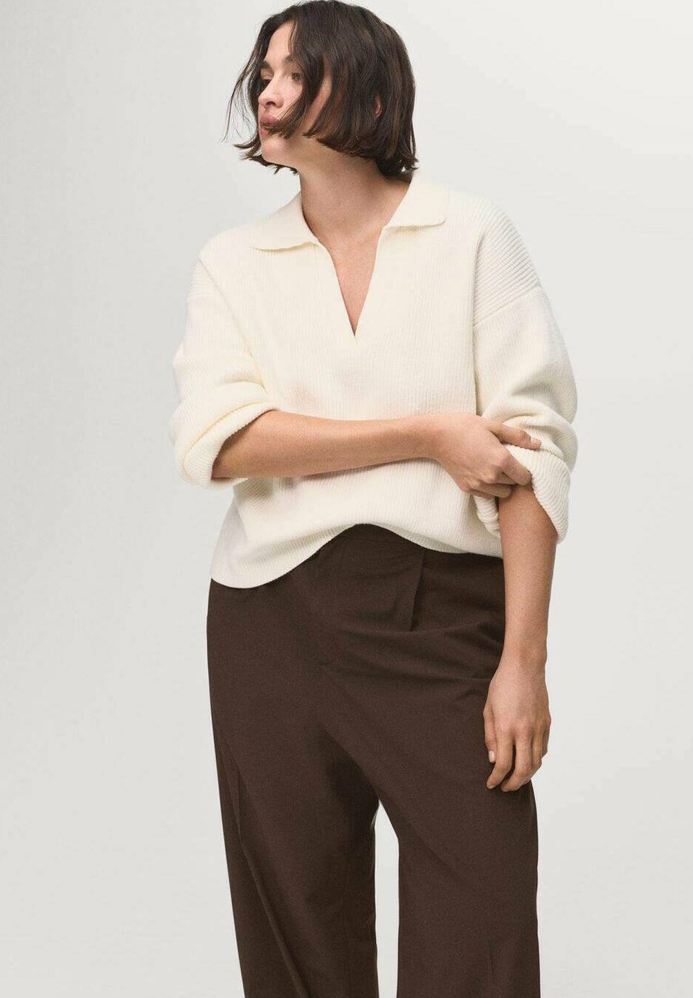 Mango Broek - bruin