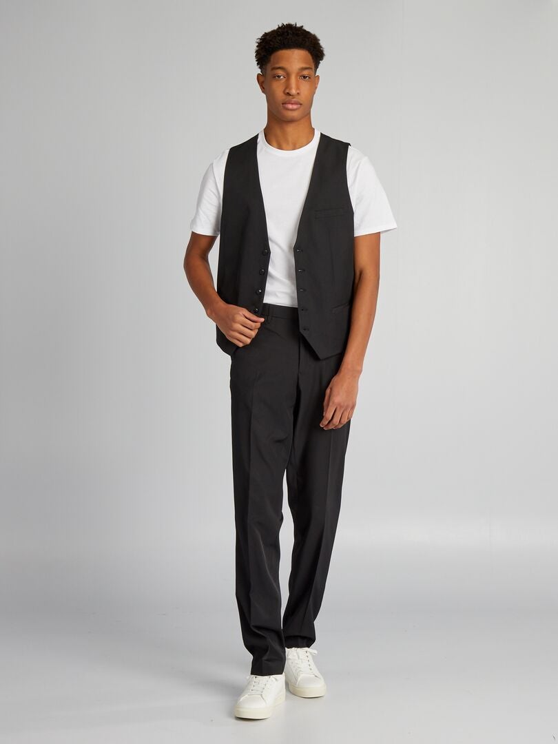 Colete preto para pessoas com mais de 190 cm de altura