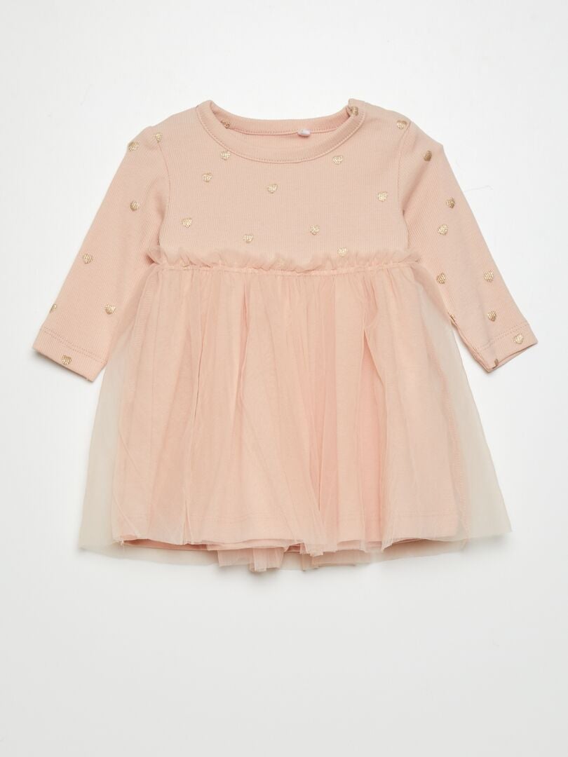 Tule jurk - ROZE
