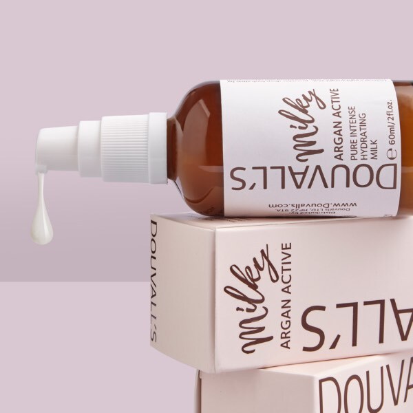 Crema idratante attiva all'olio di argan naturale Douvall's 60 ml
