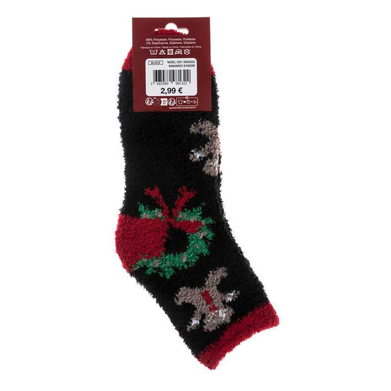 Calcetines y medias negras para mujer