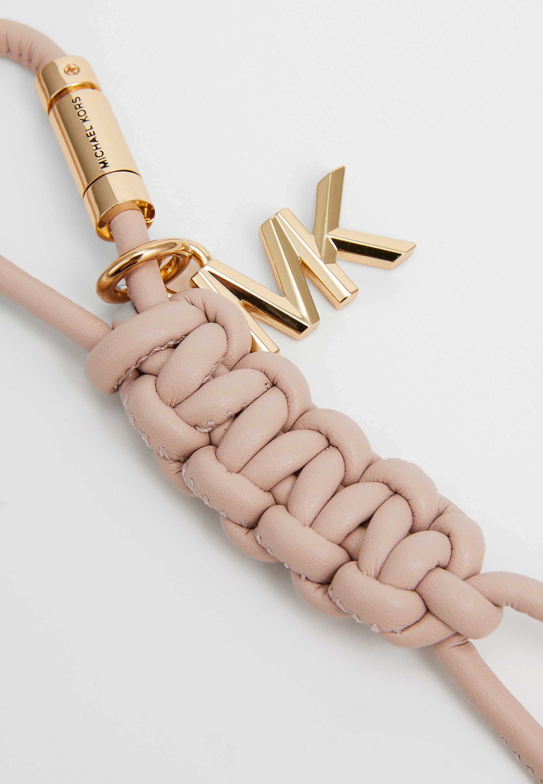 MICHAEL Michael Kors NOVELTY GEVLOCHTEN SLEUTELHANGER - Sleutelring - zachtroze