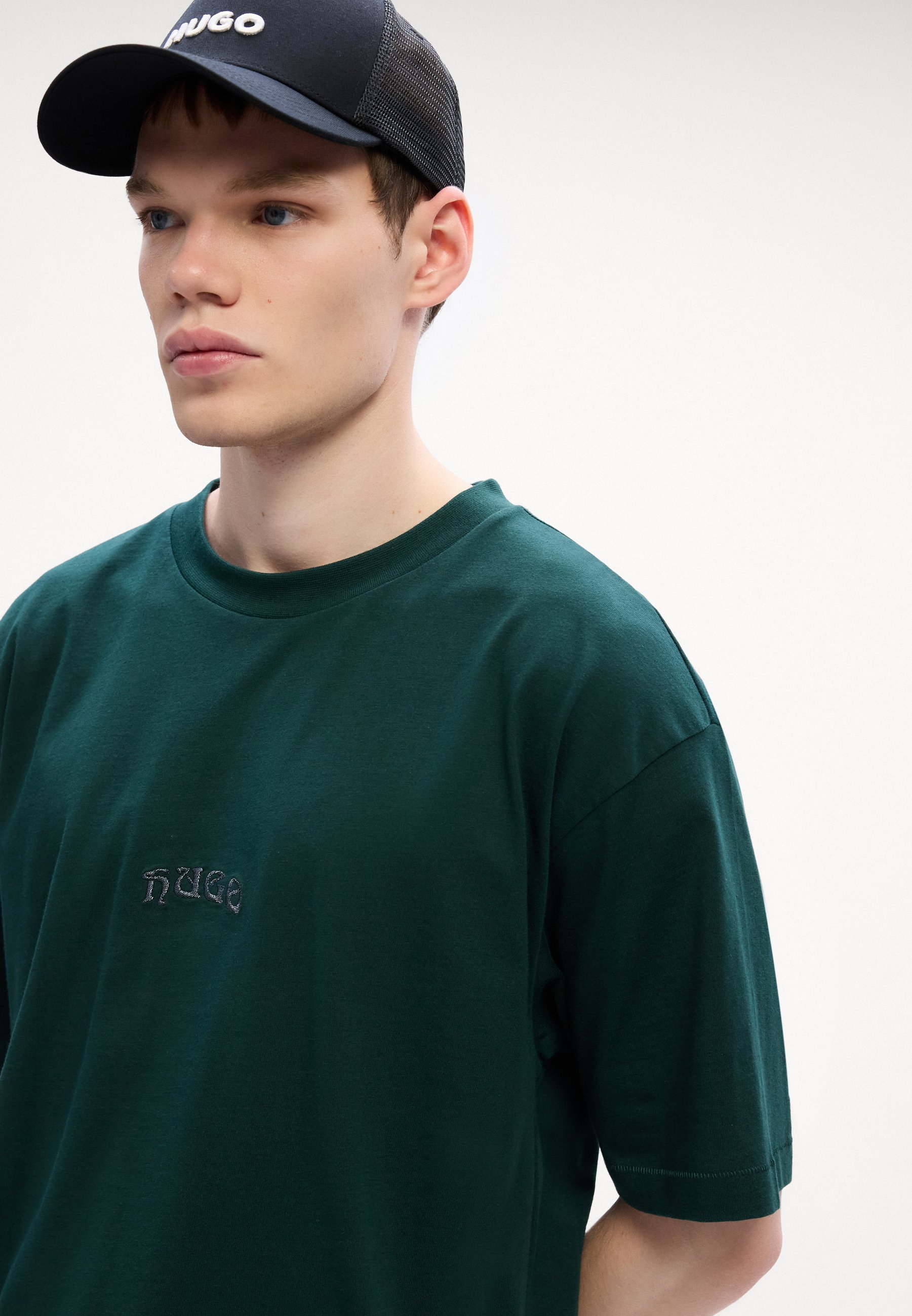 T-shirt imprimé HUGO DADSU - vert ouvert