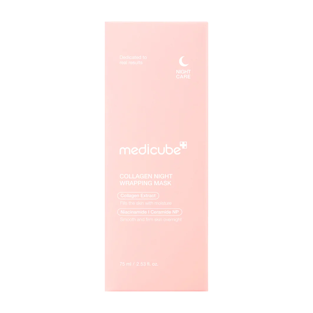Viso GLASS GLOW - Collagen Night Wrapp Mask - Maschera Idratante viso, Maschera Illuminante viso, Tratt.viso notte idratante, Tratt.viso notte illuminante