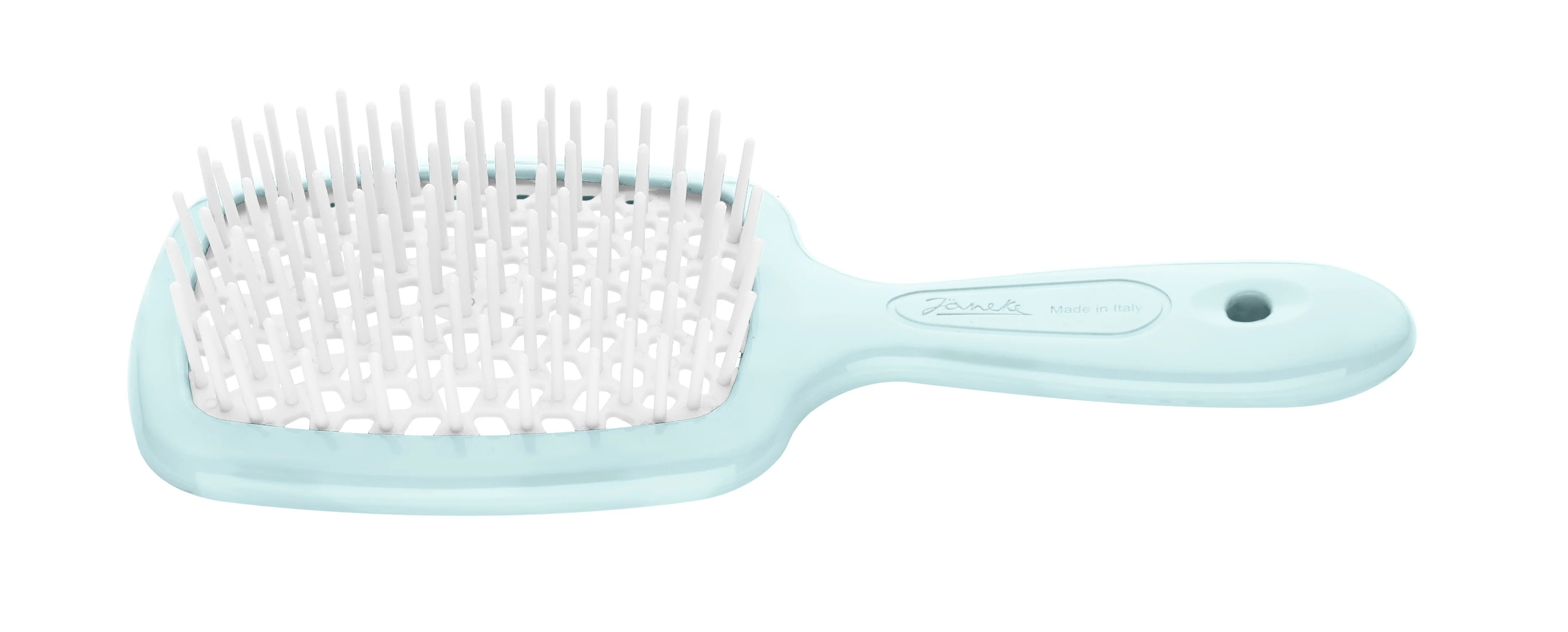 Cepillo pequeño para el cabello JANEKE Giorgio Janeke Super Hair Brush color turquesa